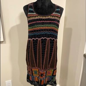 Perfect for summer! Crochet granny square dress or tunic.